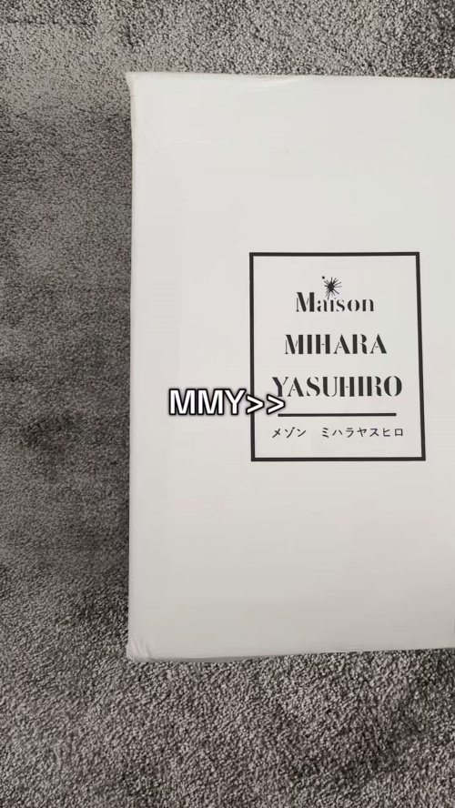 Maison MIHARA YASUHIRO White Black NO.722 review 