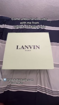 Lanvin Leather Curb Black PB  FM-SKRK11-DRAG-A2010 review Mieer