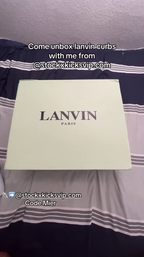 Lanvin Leather Curb Black PB  FM-SKRK11-DRAG-A2010 review 