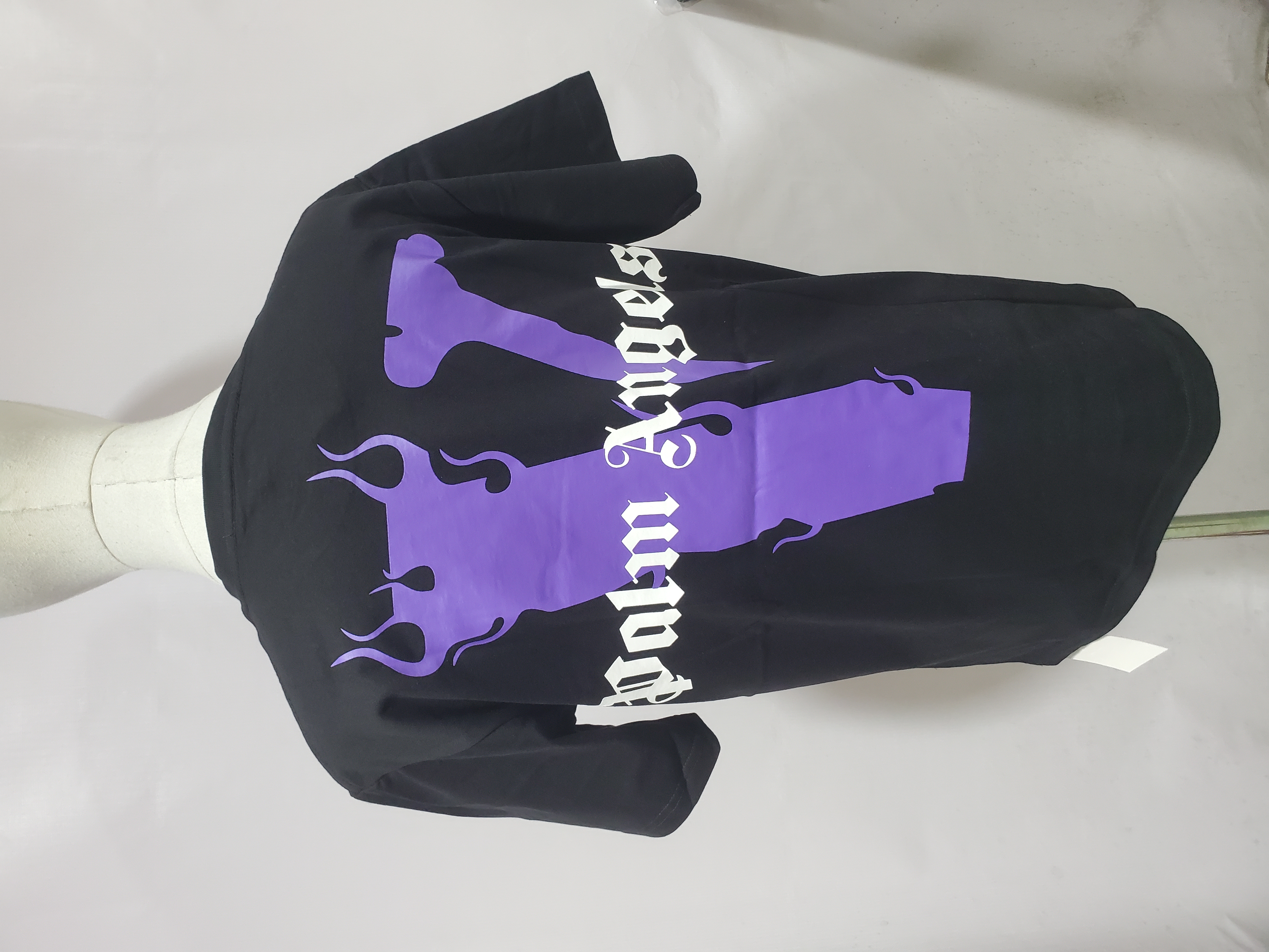 Vlone x Palm Angels T-Shirt Purple/Black review Stockxkicks 03