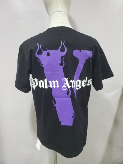 Vlone x Palm Angels T-Shirt Purple/Black review Stockxkicks 04