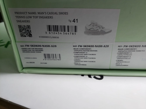 【Top PK God Batch】Lanvin Curb Sneaker White Grey Pale FW SKDK02 DOTS P23 review 
