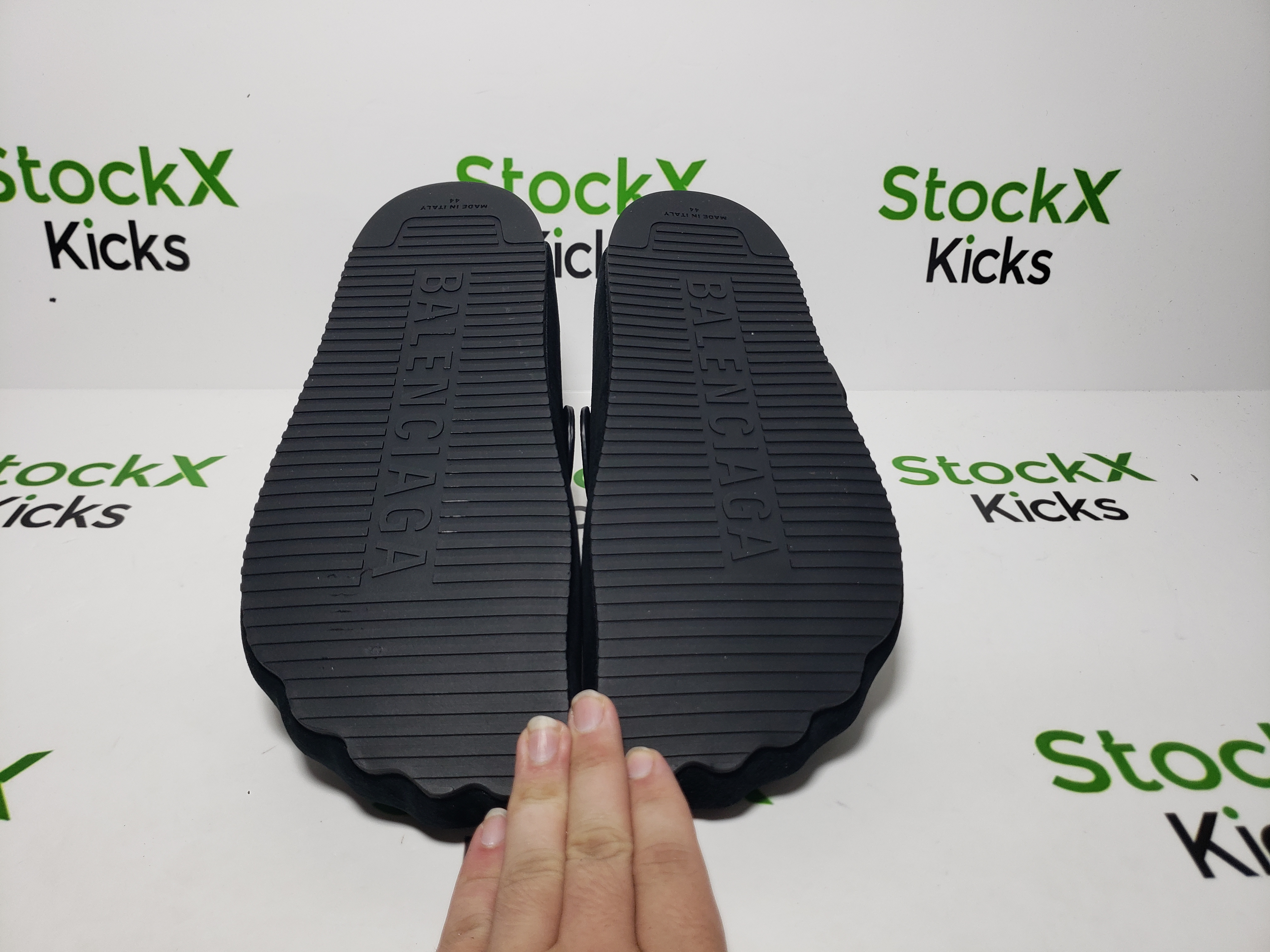 Balenciaga Men's Sunday Mule in Suede Black review Stockxkicks 04