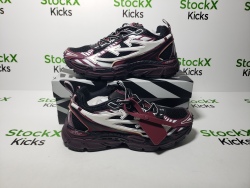 Off White Be Right Back Sneakers Black Purple Red OMIA295F24 FAB00 10012 review Stockxkicks 06