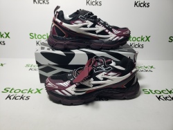 Off White Be Right Back Sneakers Black Purple Red OMIA295F24 FAB00 10012 review Stockxkicks 07