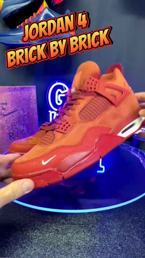 PK God Batch Air Jordan 4 Retro OG SP Nigel Sylvester Brick by Brick HF4340-800 review 