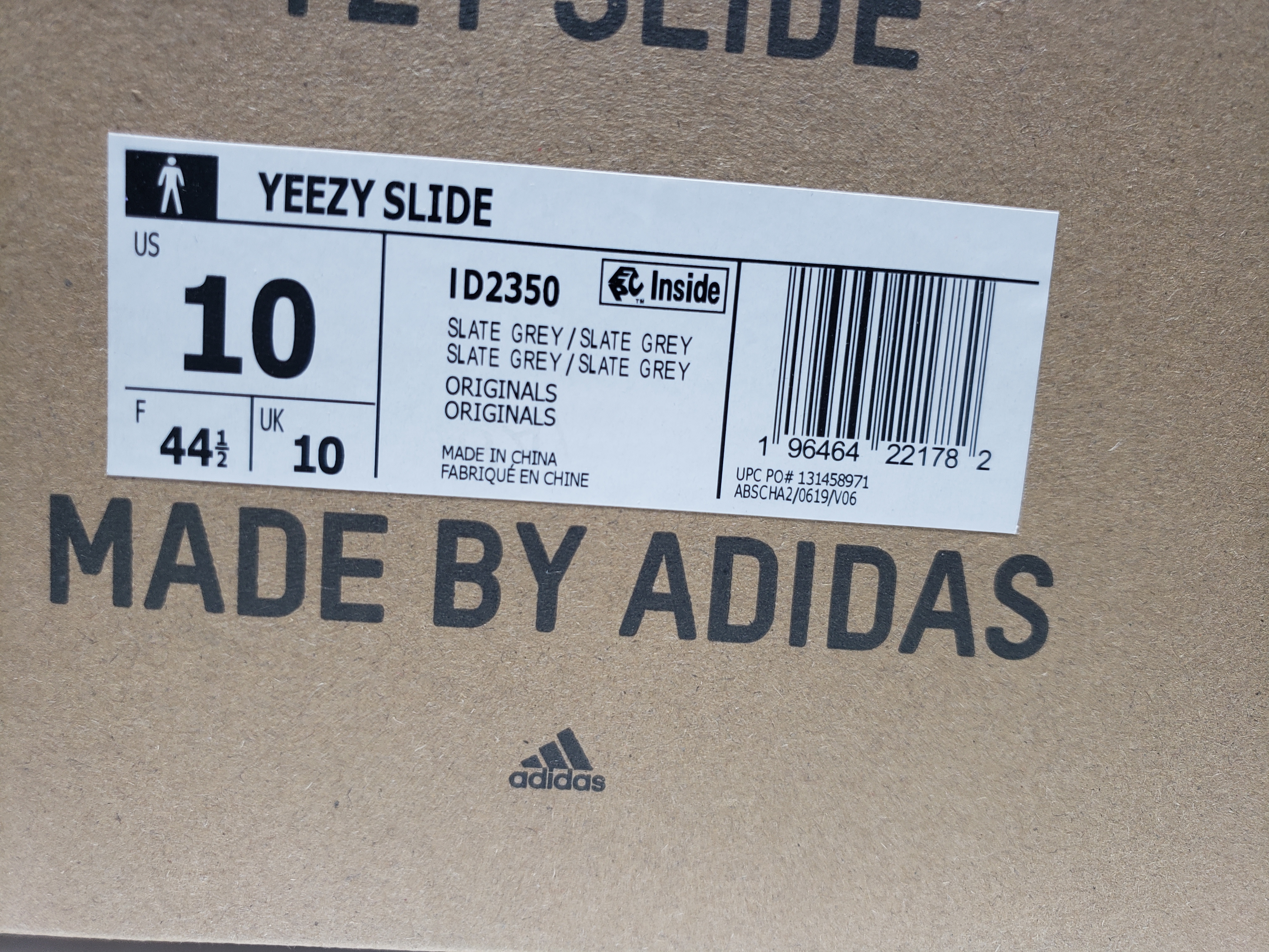 PK God Batch adidas Yeezy Slide Slate Grey ID2350 review Stockxkicks 00
