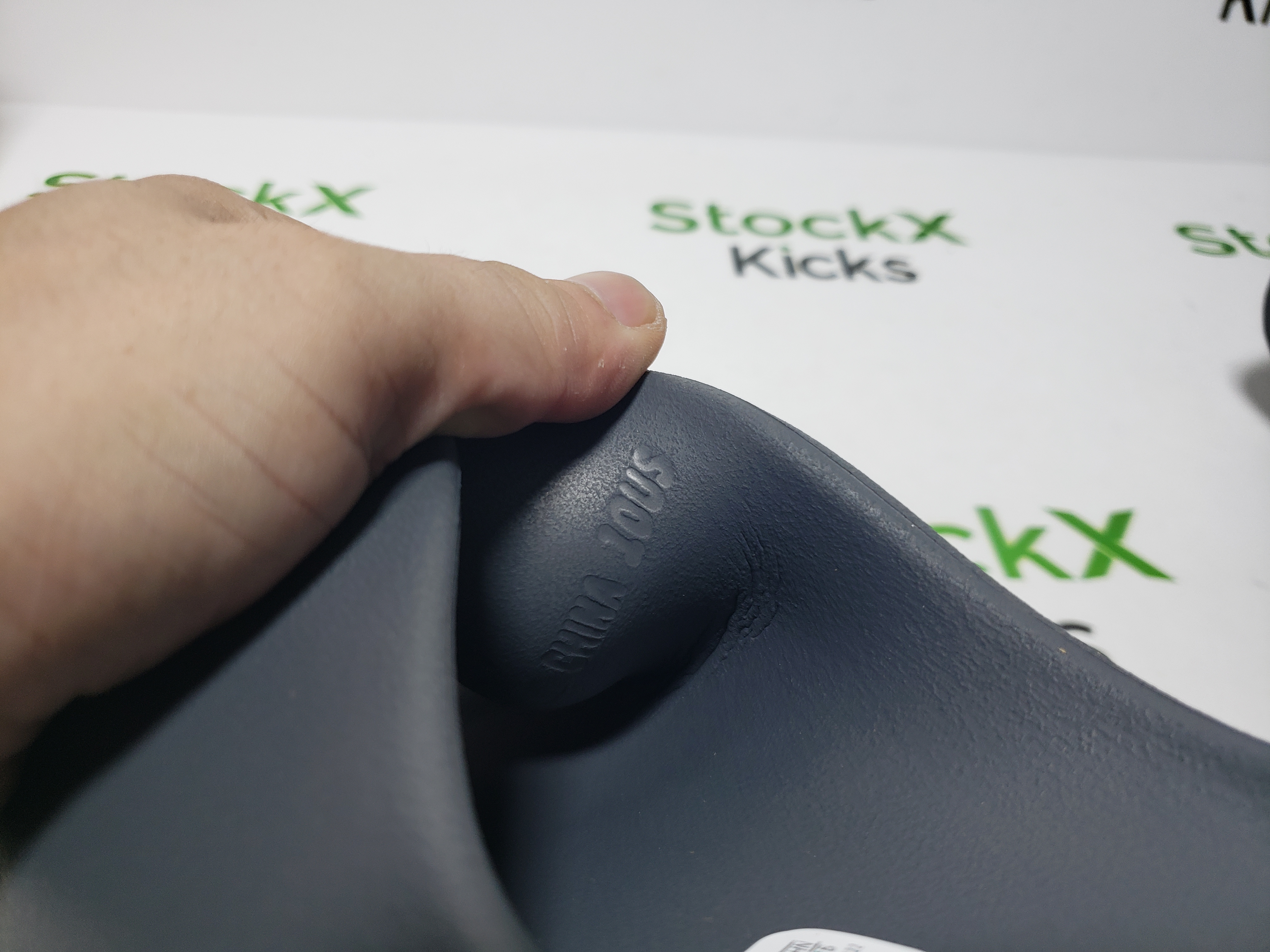 PK God Batch adidas Yeezy Slide Slate Grey ID2350 review Stockxkicks 06