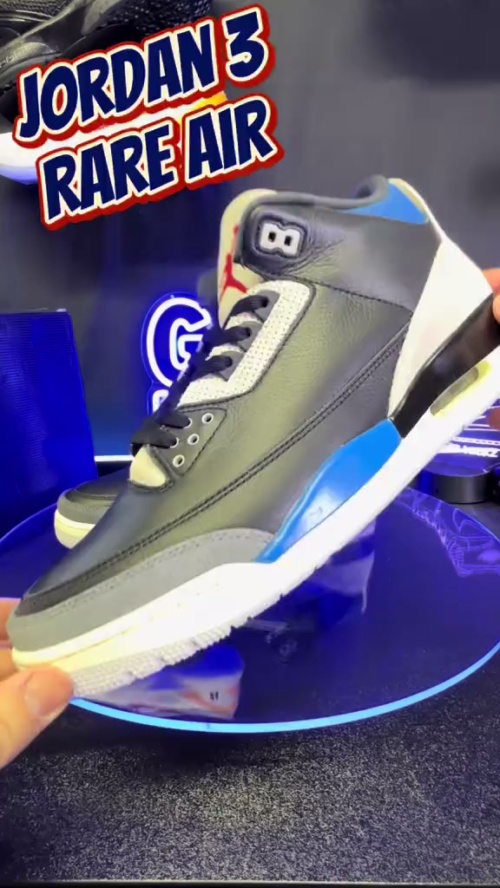 PK God Batch Air Jordan 3 Retro OG 'Rare Air' IB8967-004 review 