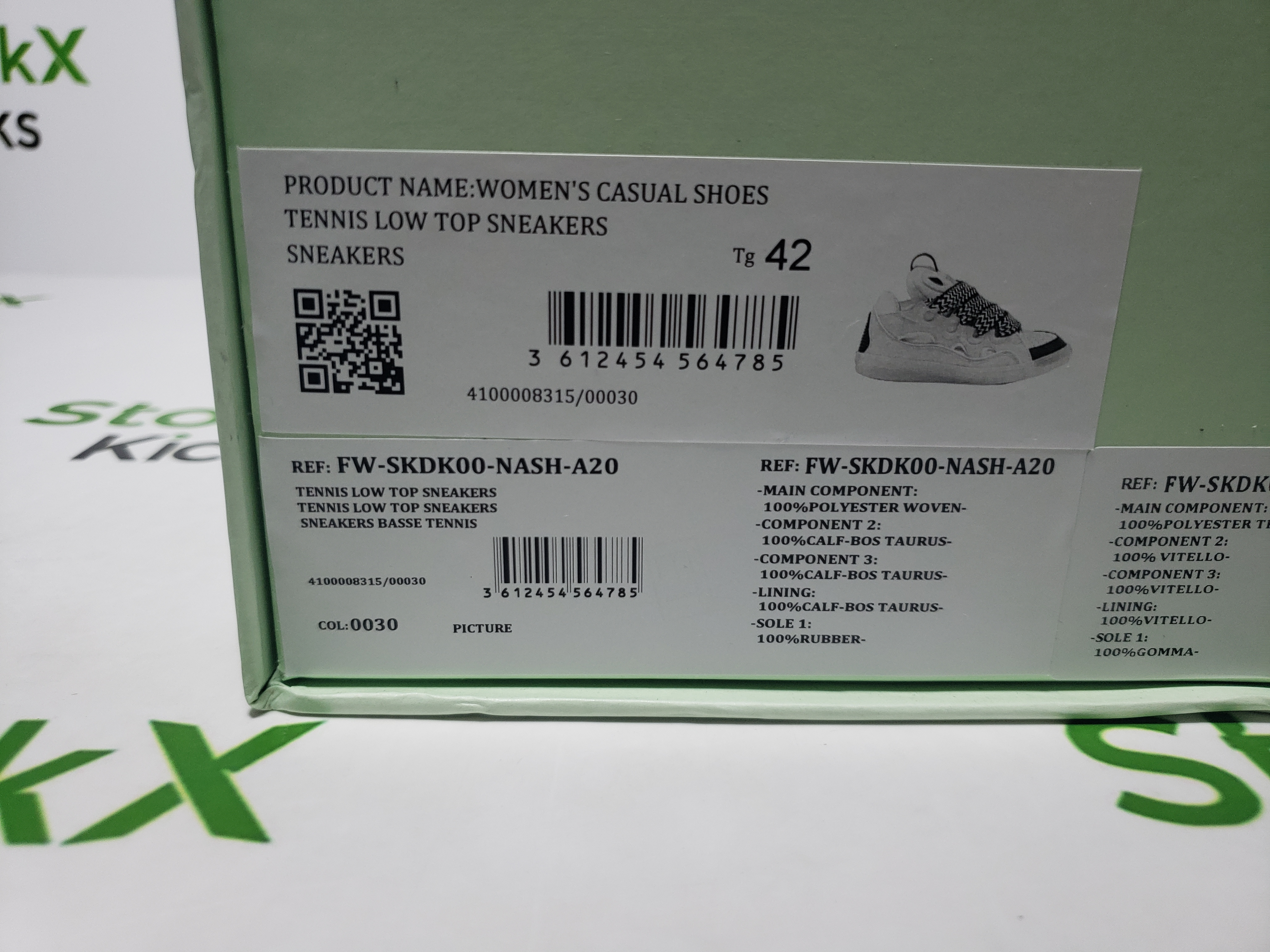 Lanvin Curb Sneakers Grey White Black review Stockxkicks 00