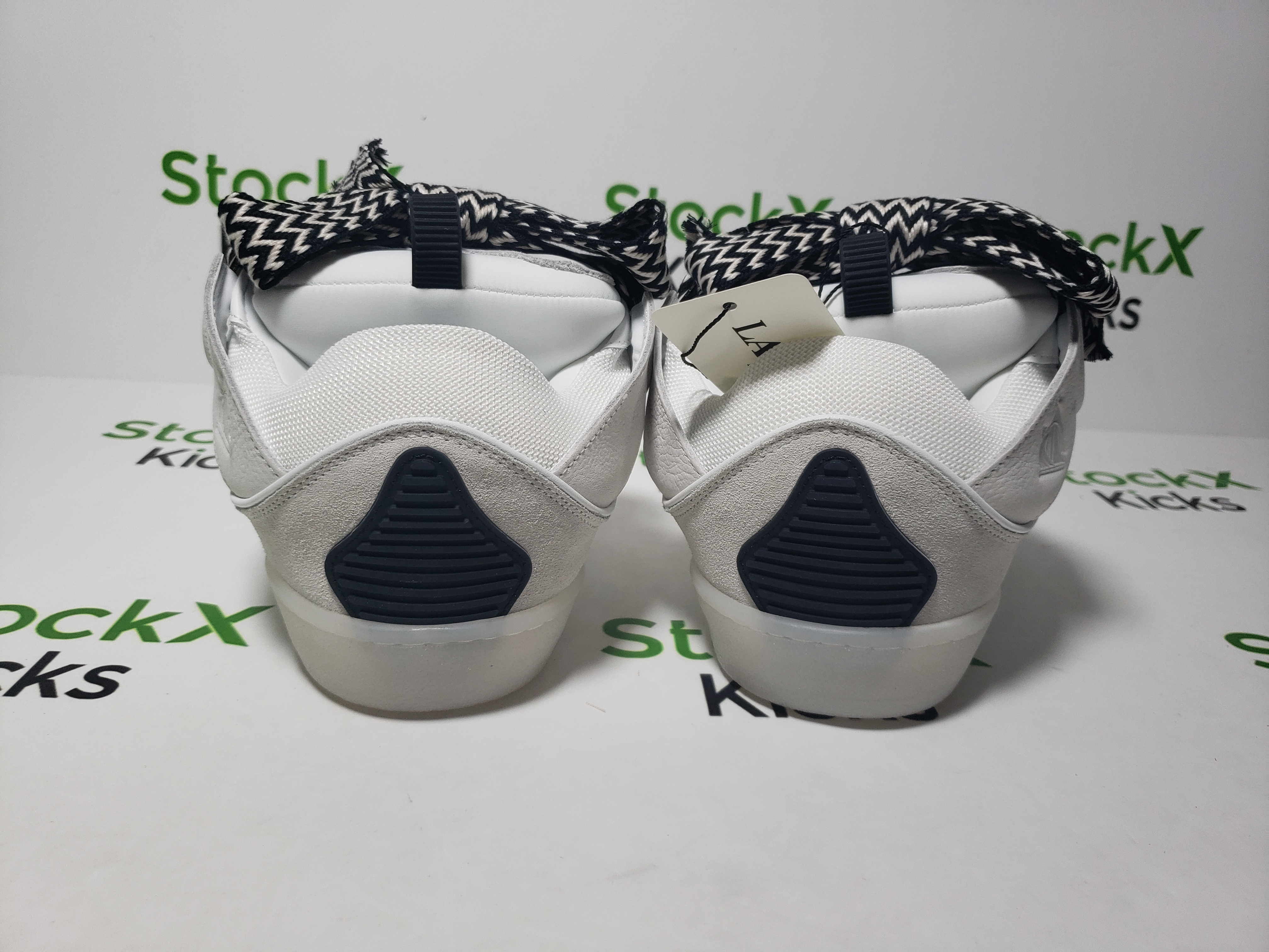 Lanvin Curb Sneakers Grey White Black review Stockxkicks 03