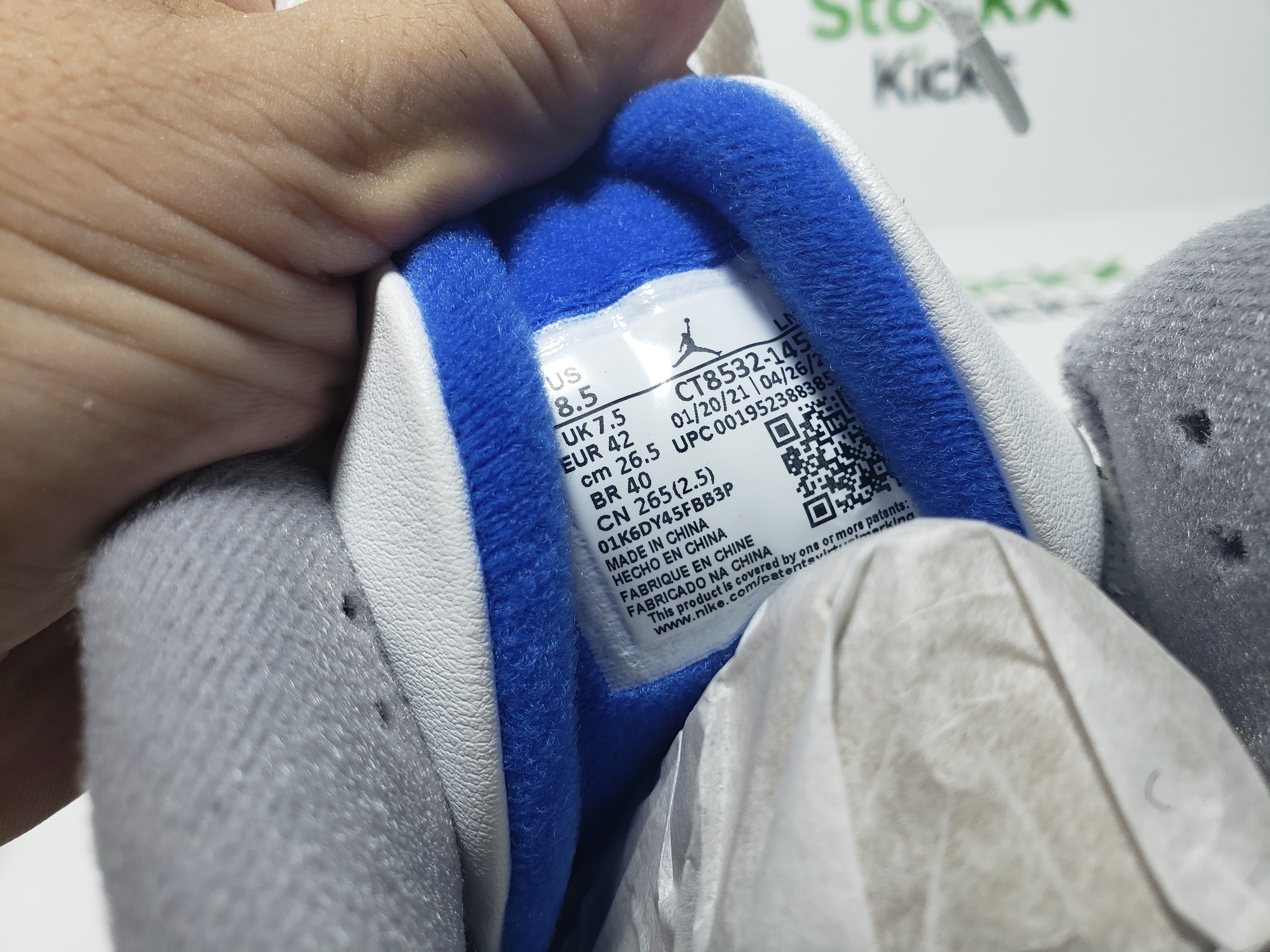 PK God Batch Air Jordan 3 Retro Racer Blue CT8532-145 review Stockxkicks 06