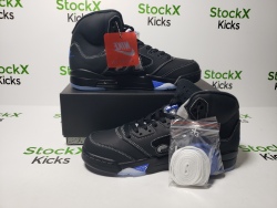 PK God Batch Air Jordan 5 Retro x Awake NY 'Black Racer Blue' DV4982-004 review Stockxkicks 03