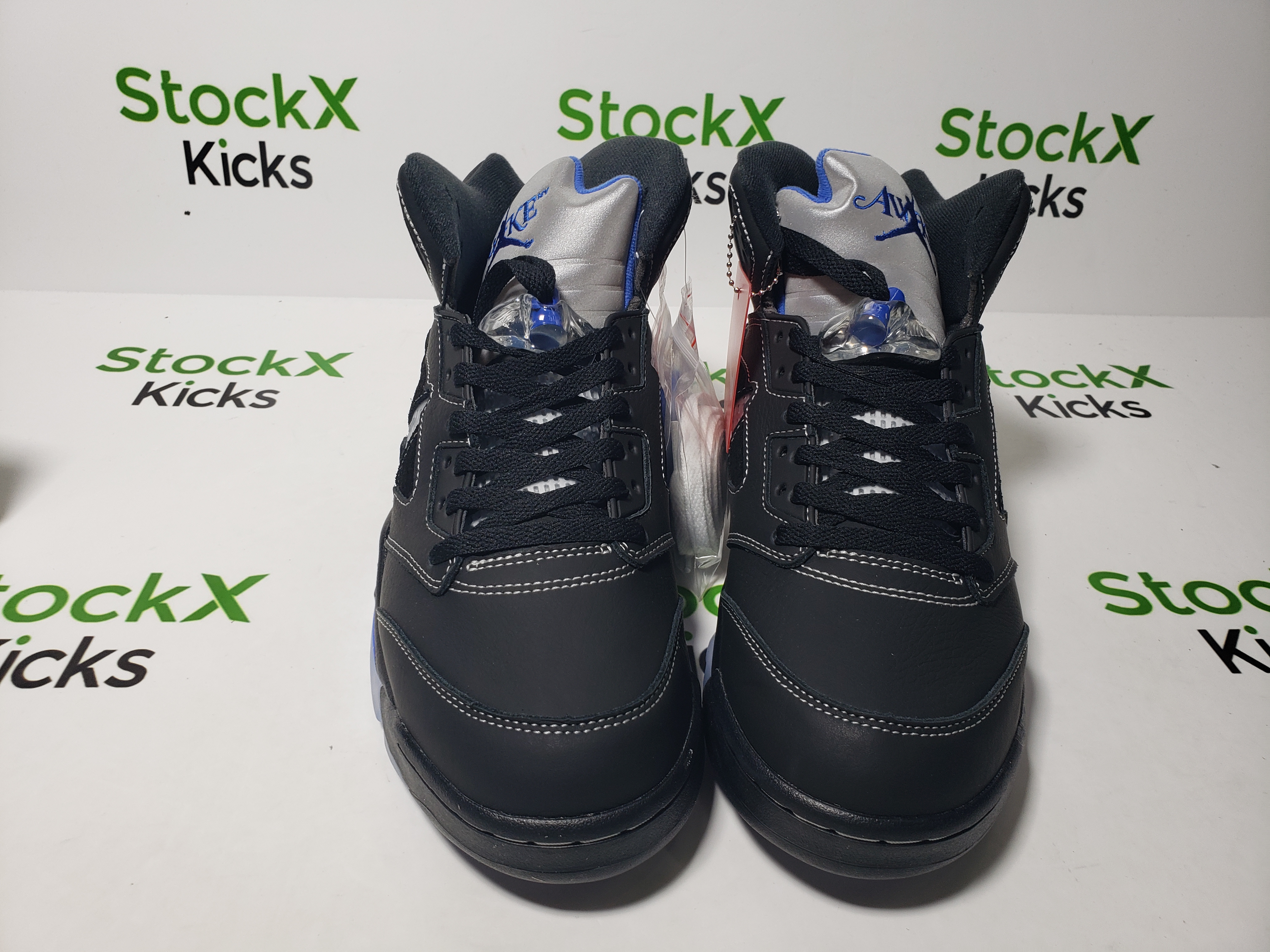 PK God Batch Air Jordan 5 Retro x Awake NY 'Black Racer Blue' DV4982-004 review Stockxkicks 04