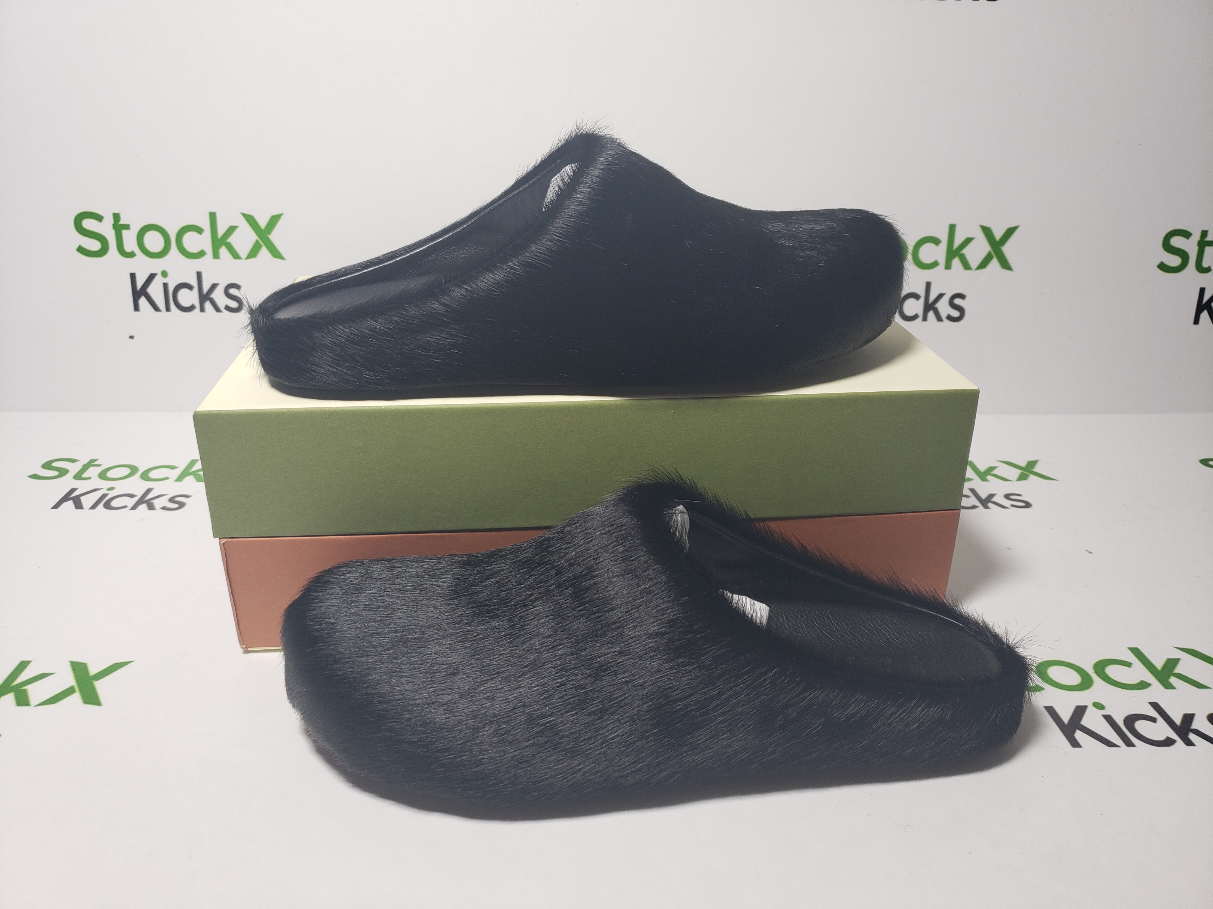 Marni Long-hair Calfskin Fussbett Sabot Black SBMR000600P412200N99 review Stockxkicks 02