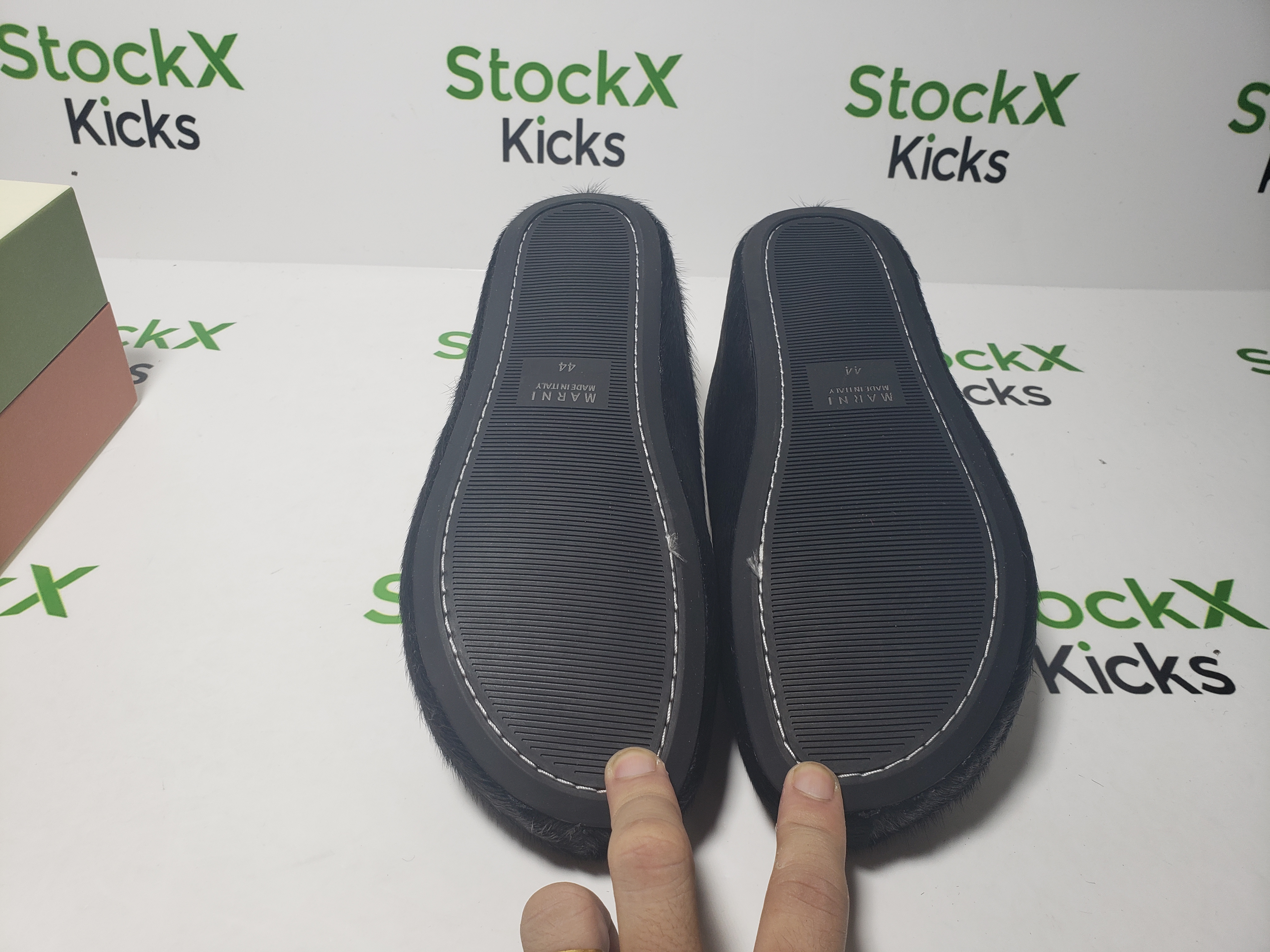 Marni Long-hair Calfskin Fussbett Sabot Black SBMR000600P412200N99 review Stockxkicks 05