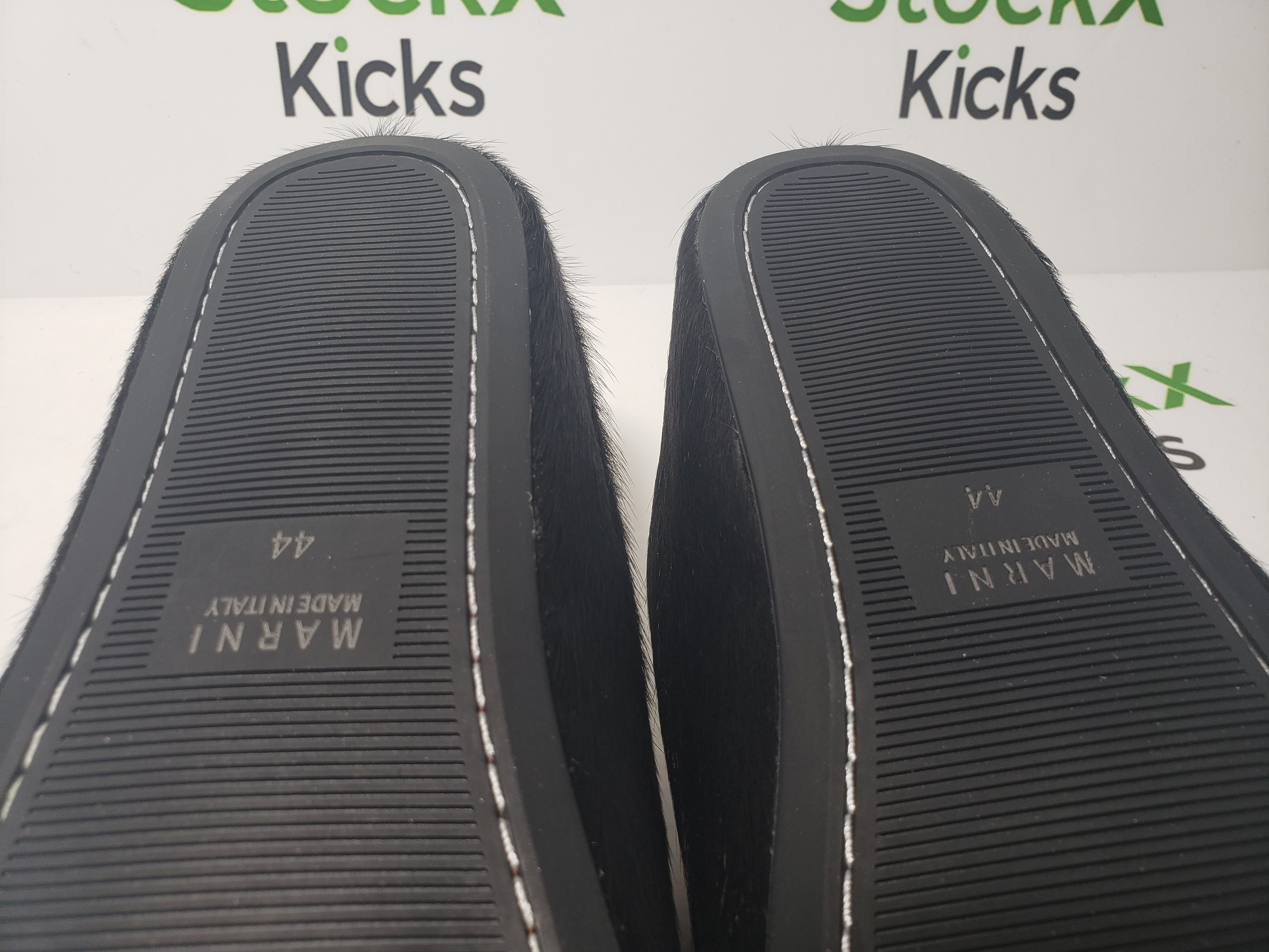 Marni Long-hair Calfskin Fussbett Sabot Black SBMR000600P412200N99 review Stockxkicks 06