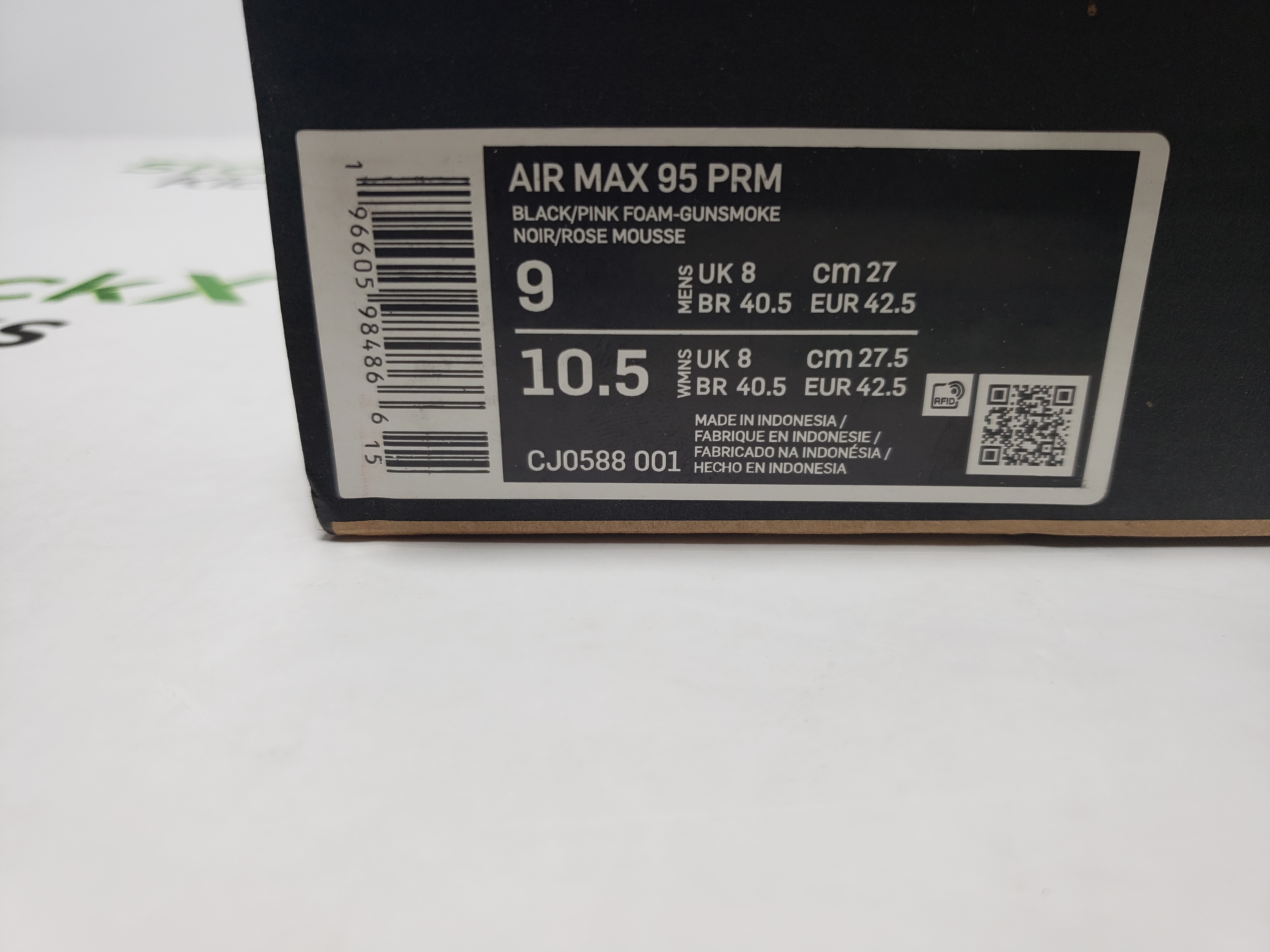 PK God Batch Nike Air Max 95 Pink Foam CJ0588-001 review Stockxkicks 00