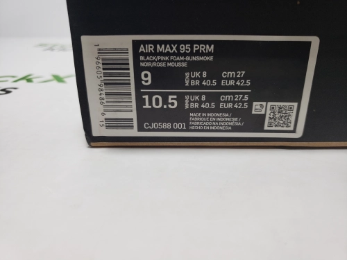 PK God Batch Nike Air Max 95 Pink Foam CJ0588-001 review 