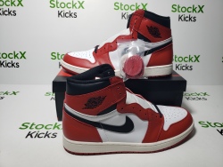 H12 Batch Air Jordan 1 Retro Chicago (2015) 555088-101 review Stockxkicks 02