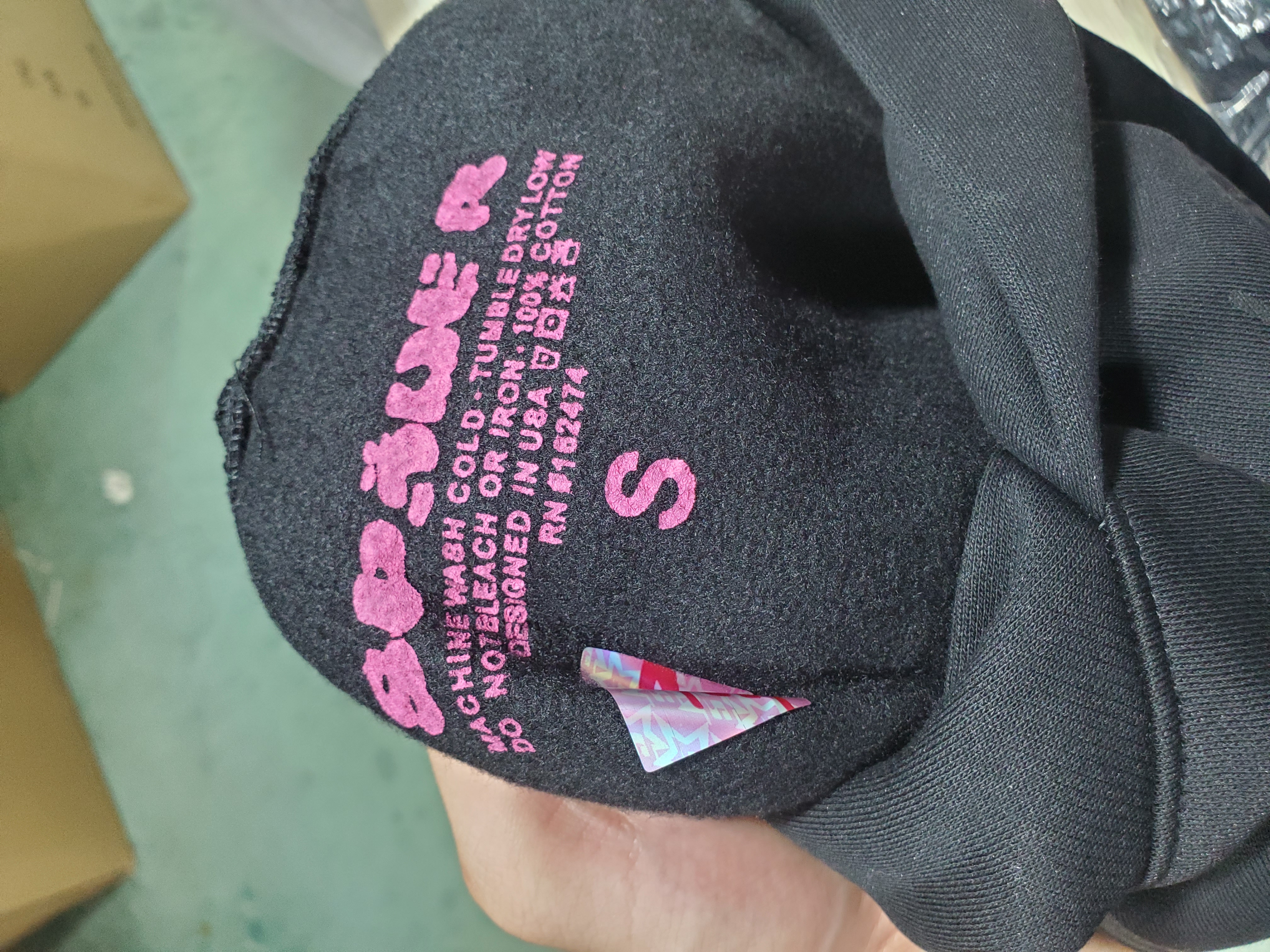 Sp5der black tracksuit suit review Stockxkicks 00