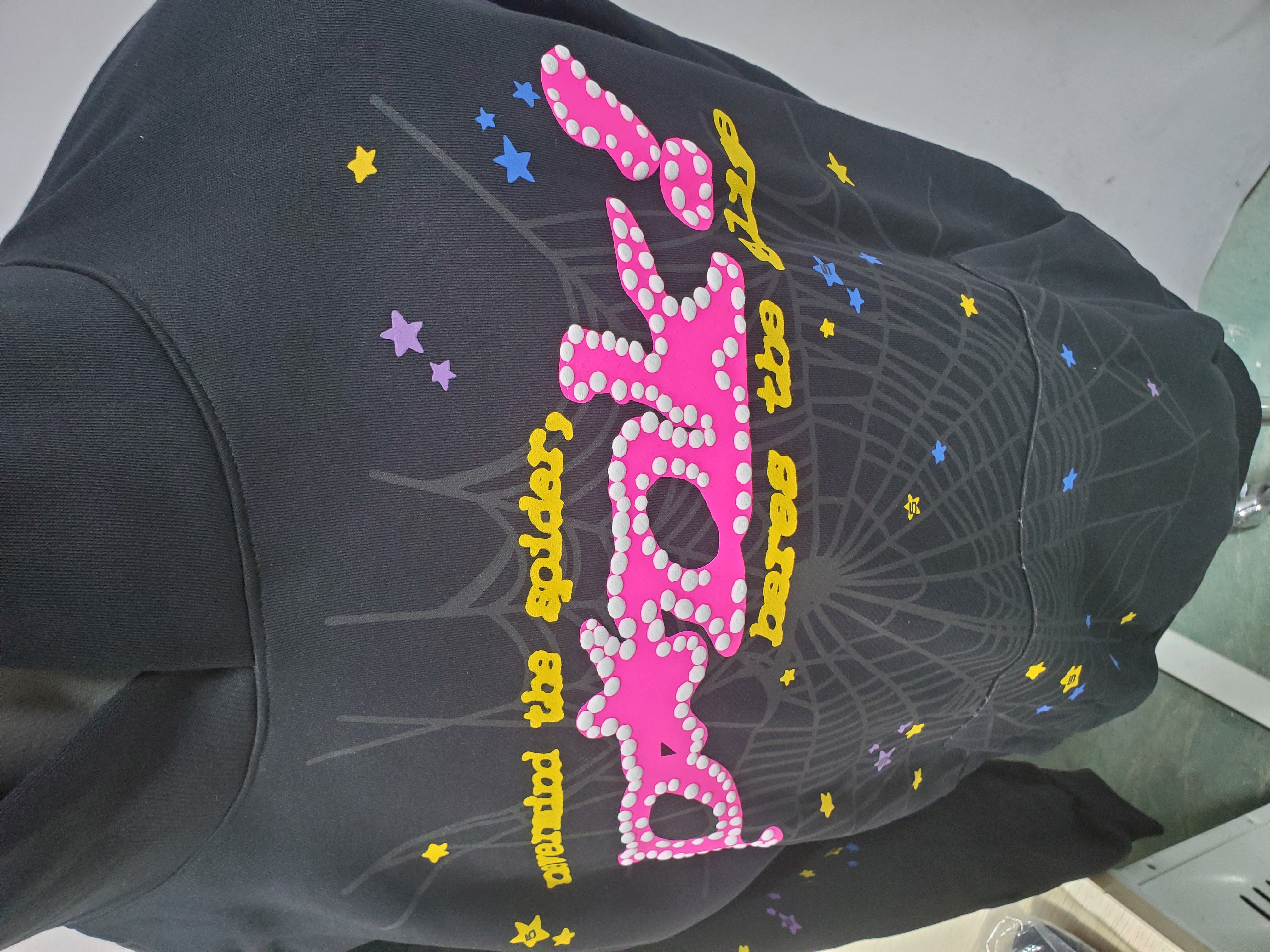 Sp5der black tracksuit suit review Stockxkicks 02