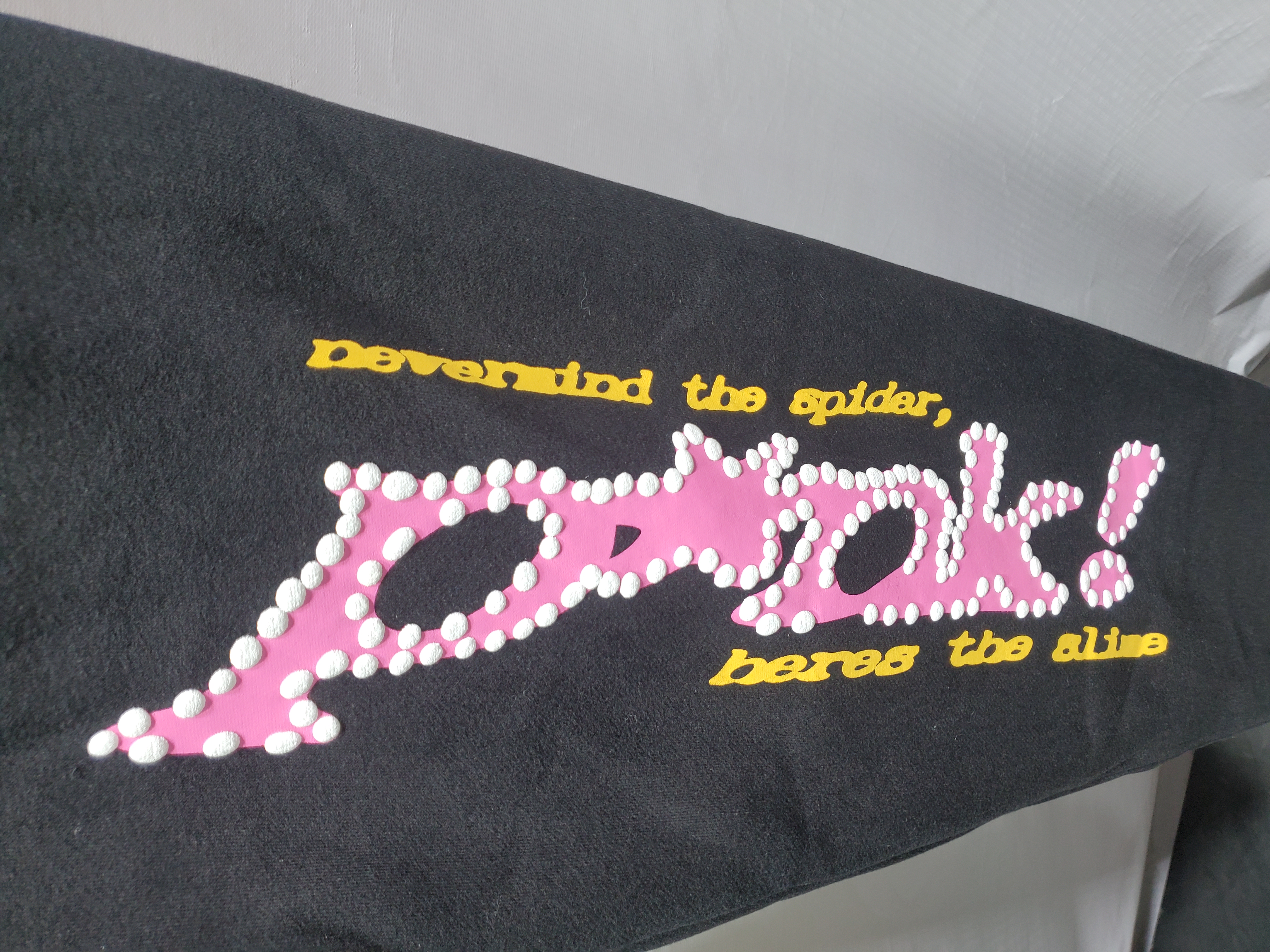 Sp5der black tracksuit suit review Stockxkicks 06