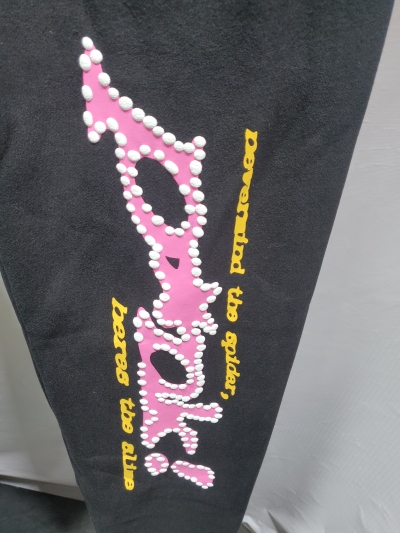 Sp5der black tracksuit suit review Stockxkicks 06