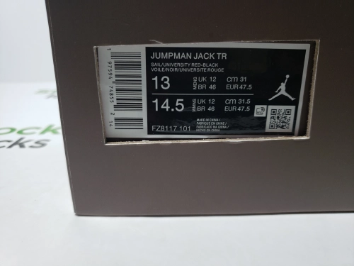 PK God Batch Air Jordan Jumpman Jack TR Travis Scott University Red FZ8117-101 review 