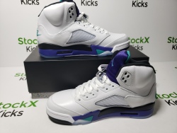 PK God Batch Air Jordan 5 Retro 'Grape' 2025 HQ7978-100 review Stockxkicks 03