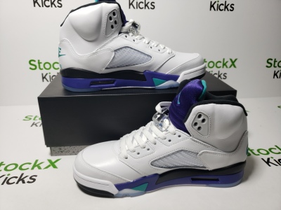 PK God Batch Air Jordan 5 Retro 'Grape' 2025 HQ7978-100 review Stockxkicks 02