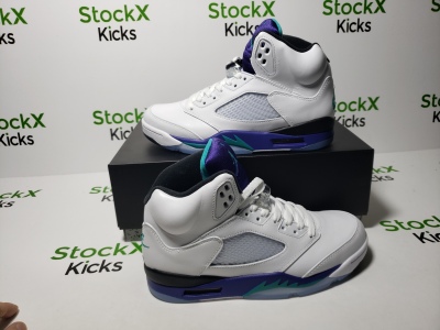 PK God Batch Air Jordan 5 Retro 'Grape' 2025 HQ7978-100 review Stockxkicks 01