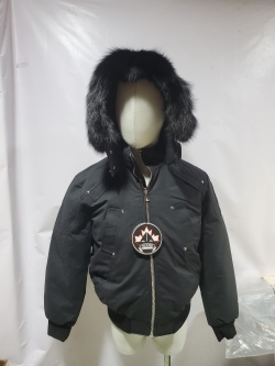 Moose Knuckles Original Ballistic Bomber Jacket Black/White（NFC）YZ241223 review Stockxkicks 03
