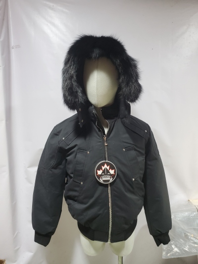 Moose Knuckles Original Ballistic Bomber Jacket Black/White（NFC）YZ241223 review Stockxkicks 02