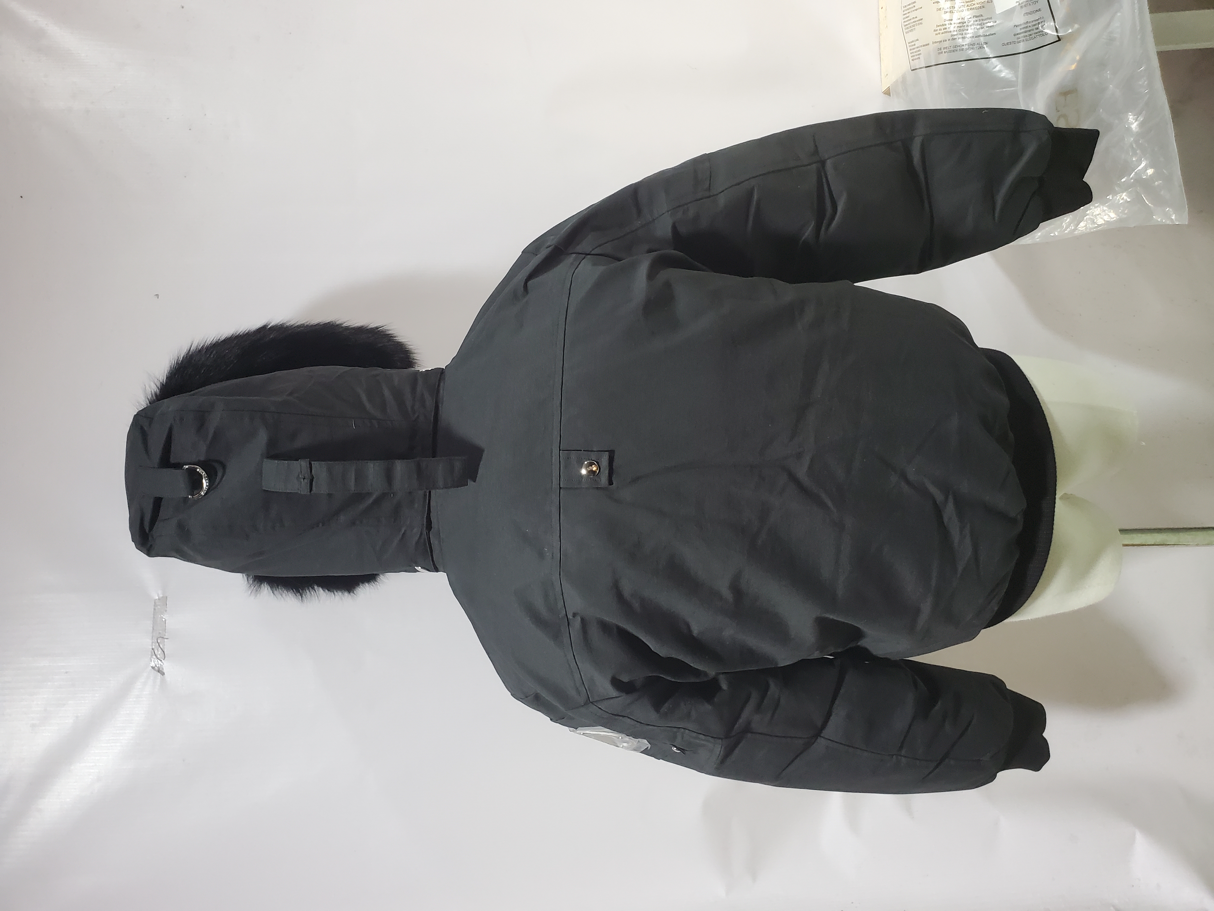 Moose Knuckles Original Ballistic Bomber Jacket Black/White（NFC）YZ241223 review Stockxkicks 06