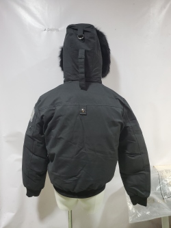 Moose Knuckles Original Ballistic Bomber Jacket Black/White（NFC）YZ241223 review Stockxkicks 07