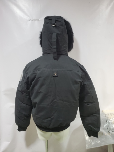 Moose Knuckles Original Ballistic Bomber Jacket Black/White（NFC）YZ241223 review Stockxkicks 06