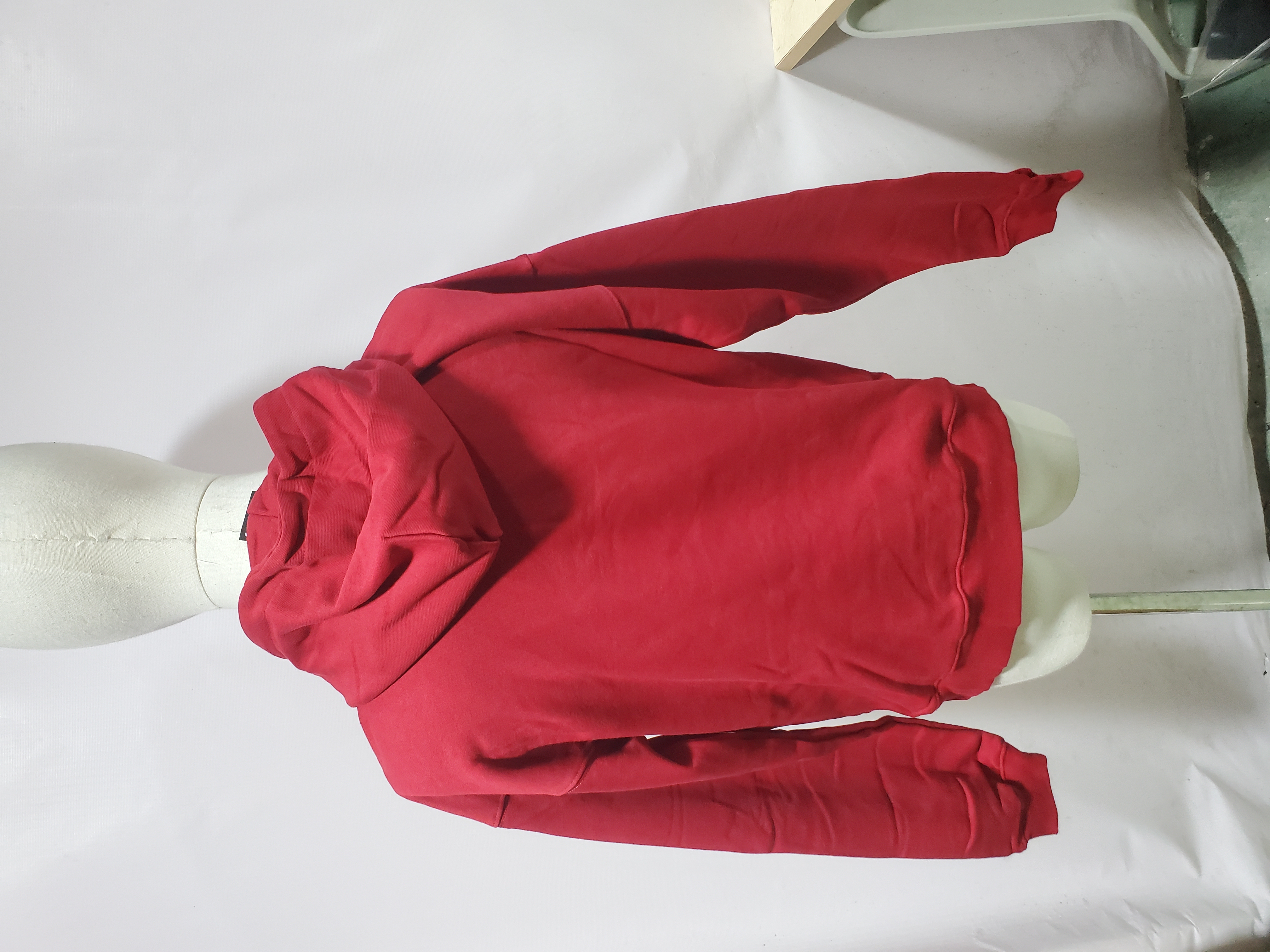 Sp5der Hoodie Red YZ GE945 review Stockxkicks 03