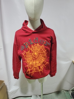 Sp5der Hoodie Red YZ GE945 review Stockxkicks 02