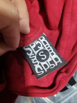 Sp5der Hoodie Red YZ GE945 review Stockxkicks 01