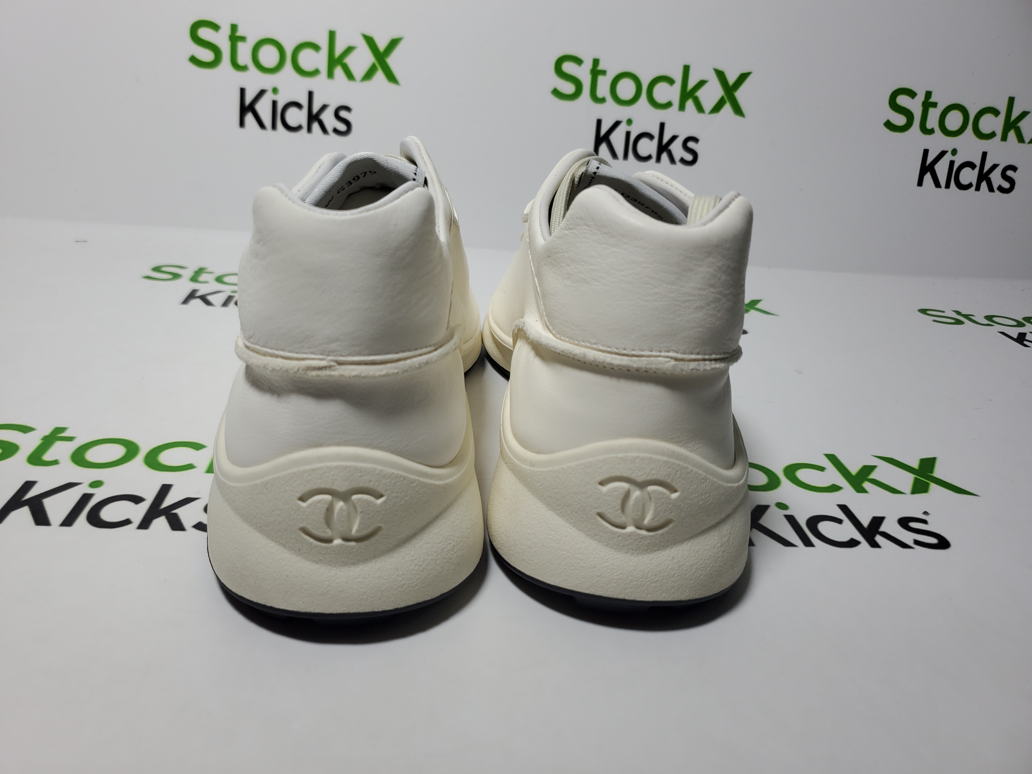 Chanel CC Logo Sneaker White review Stockxkicks 03
