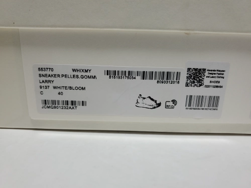 Alexander McQueen Sneaker Silver Tail review 