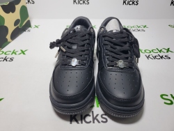 A Bathing Ape Bape Sta Low Black 1J30 -191- 013 review Stockxkicks 05