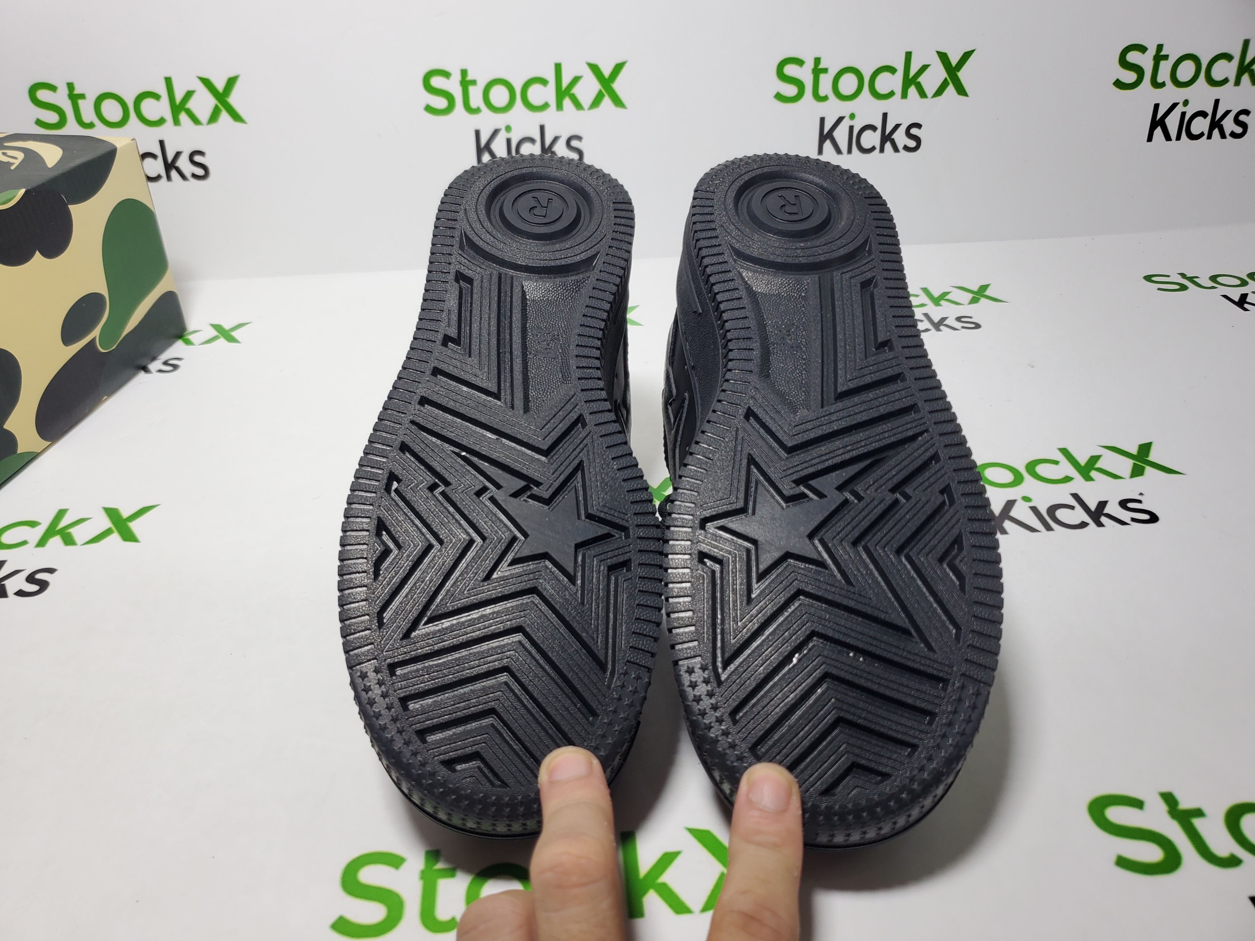 A Bathing Ape Bape Sta Low Black 1J30 -191- 013 review Stockxkicks 05