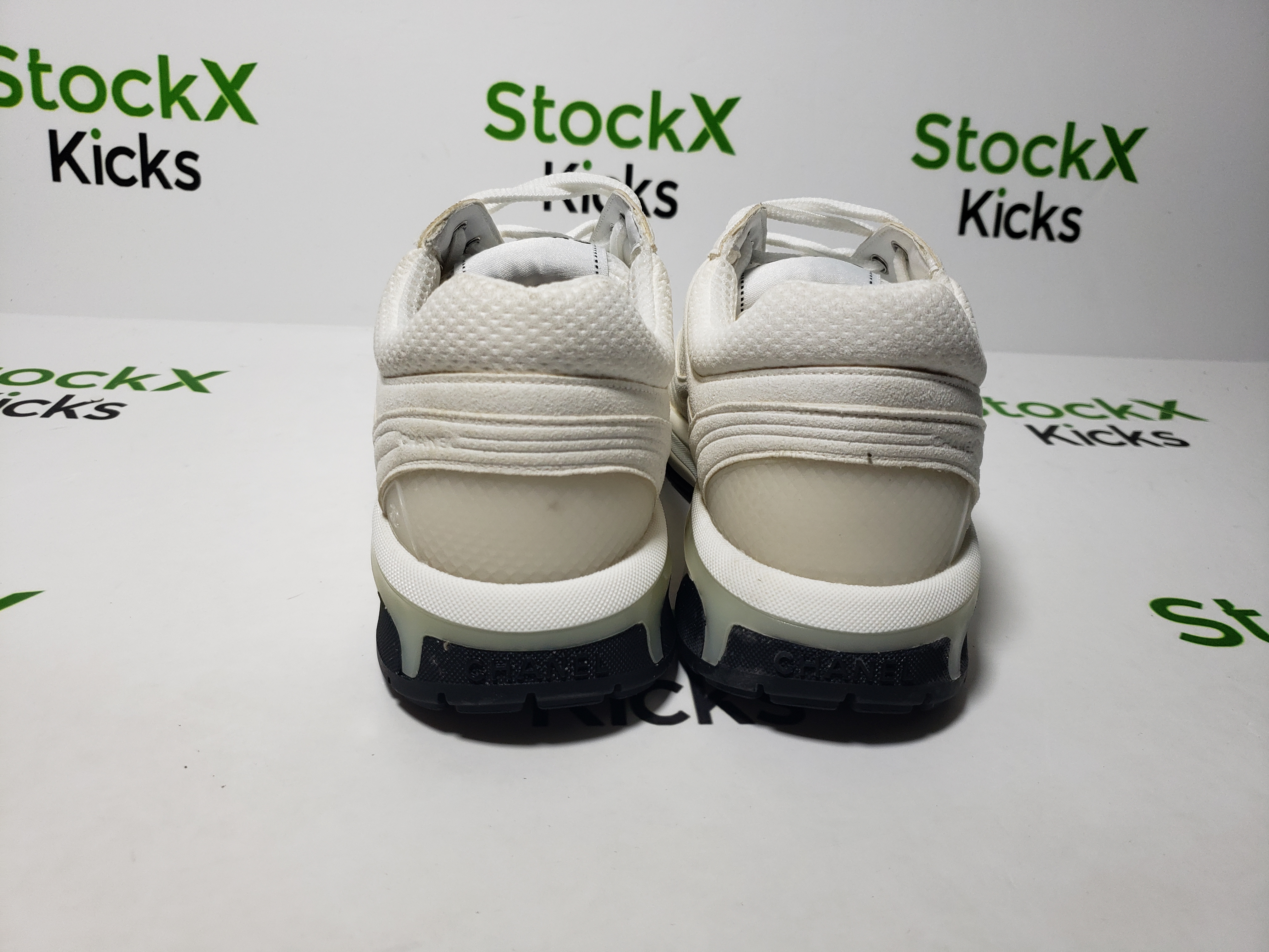 Chanel CC Logo Sneaker White review Stockxkicks 03