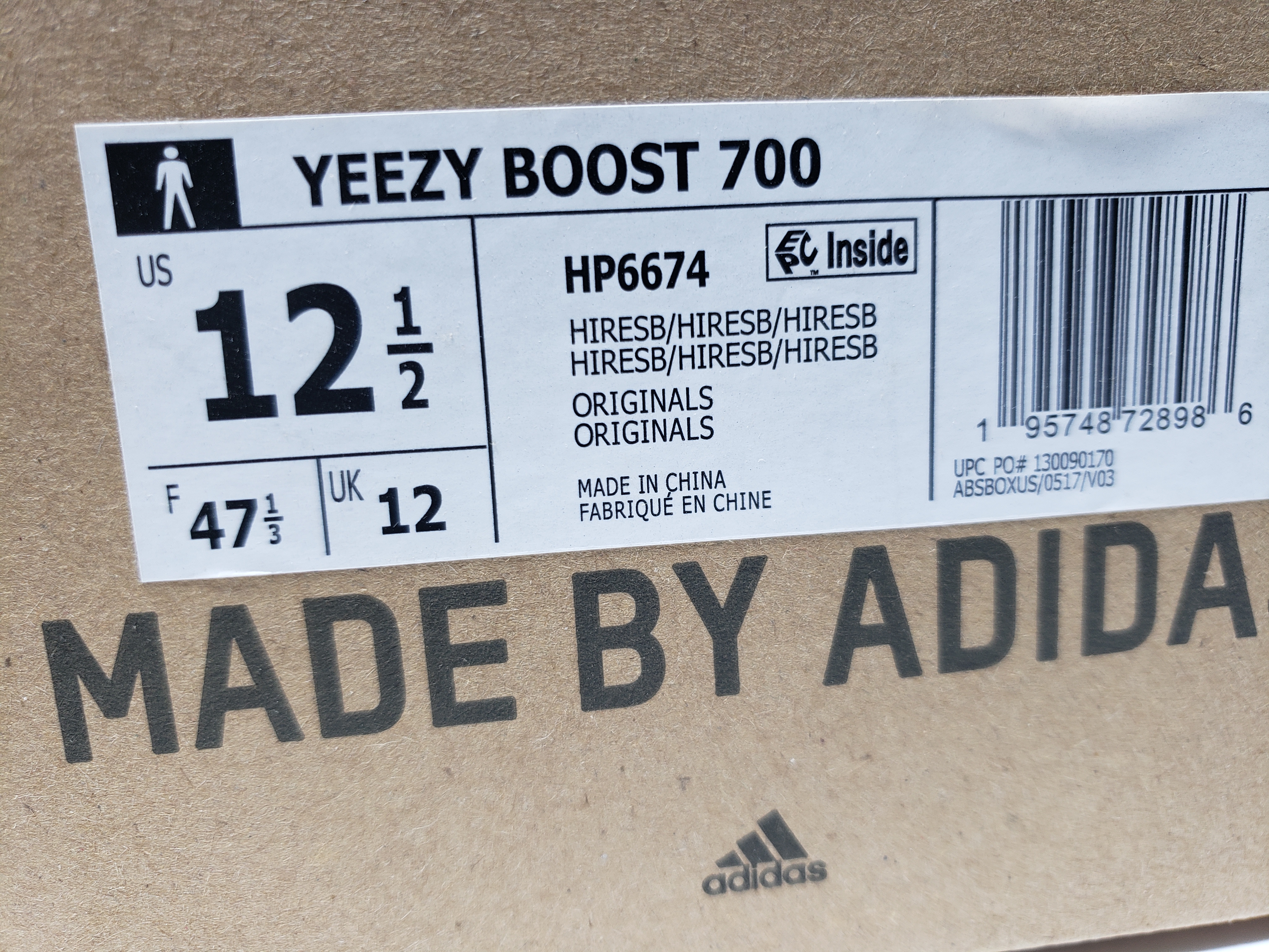 LJR Batch adidas Yeezy Boost 700 Hi-Res Blue HP6674 review Stockxkicks 00