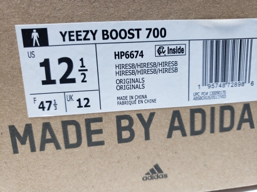 LJR Batch adidas Yeezy Boost 700 Hi-Res Blue HP6674 review 