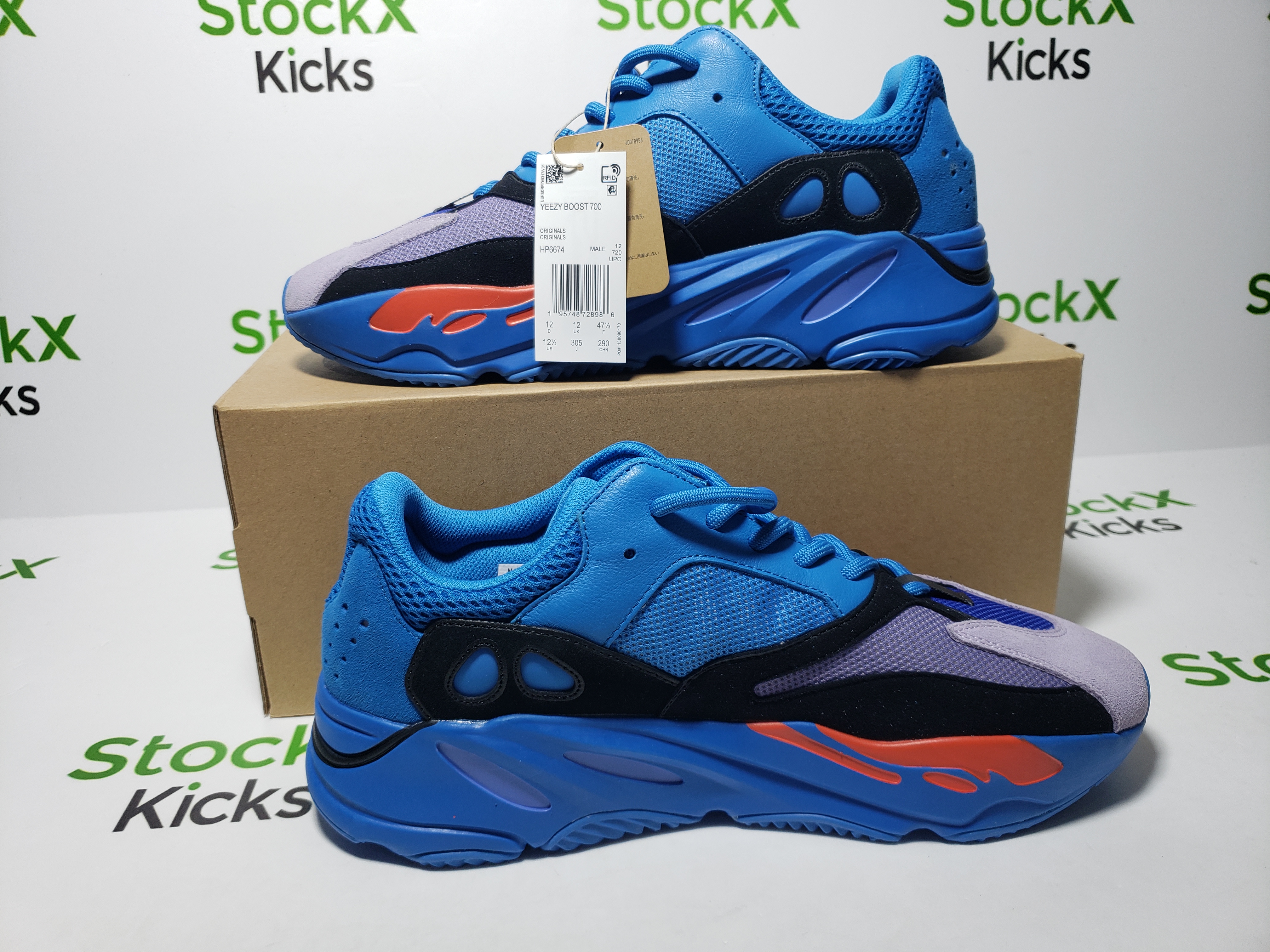 LJR Batch adidas Yeezy Boost 700 Hi-Res Blue HP6674 review Stockxkicks 02