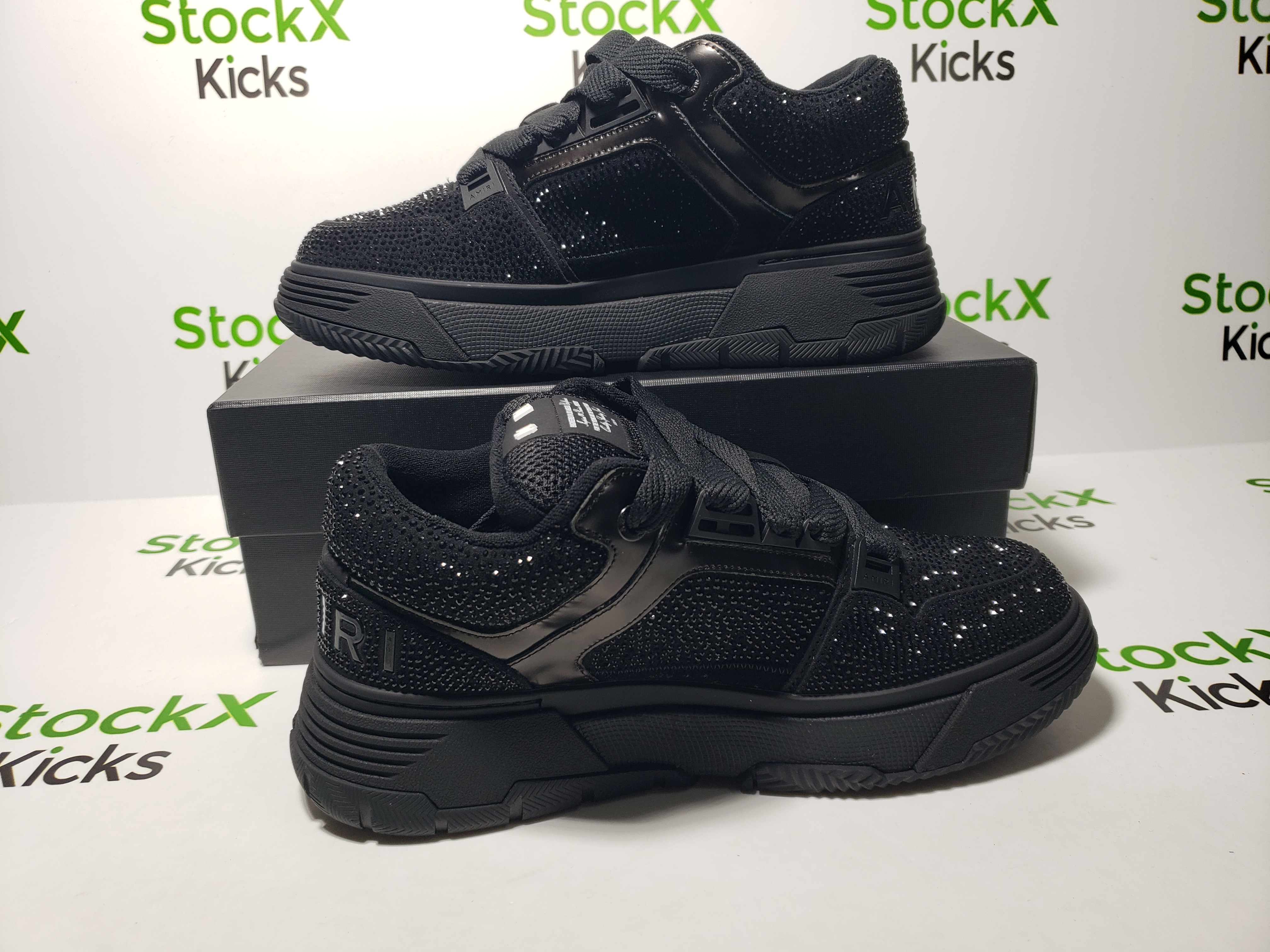 Amiri MA-1 Sneakers Vlack Diamond review Stockxkicks 01