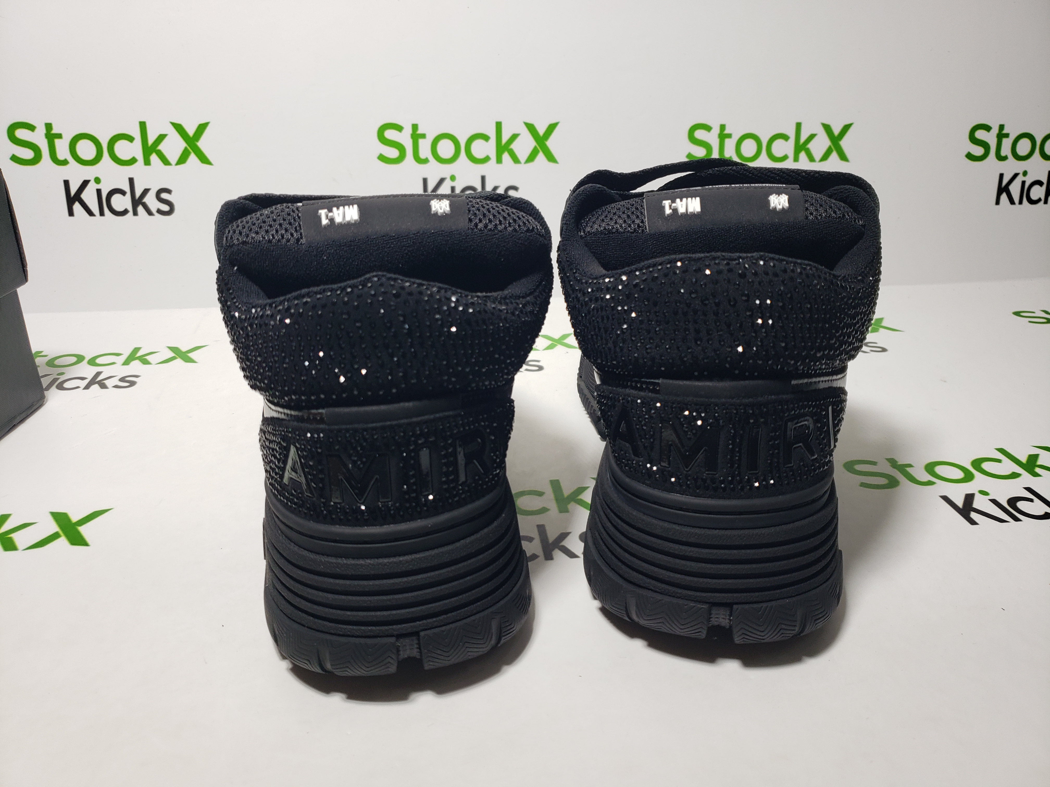 Amiri MA-1 Sneakers Vlack Diamond review Stockxkicks 03